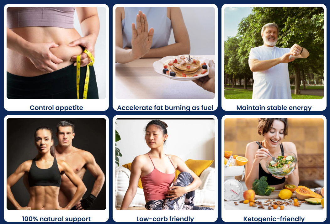SodaBurn ingredients — Chromium, African Mango, Green Tea, Guarana, Maca Root, and Grape Seed Extract